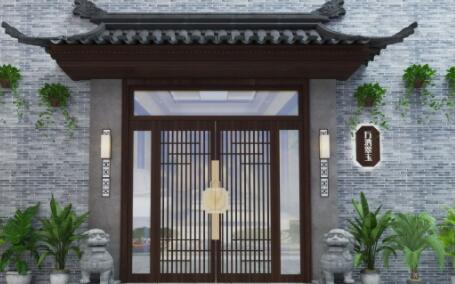 樟木头镇您是否了解不同形式的中式门头设计要点？